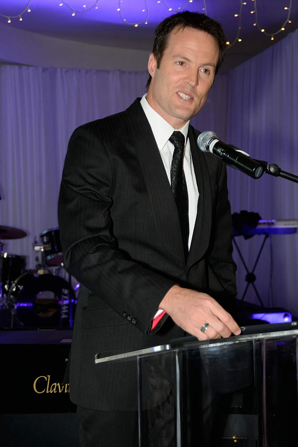 The MC: Dr. Michael Moll.