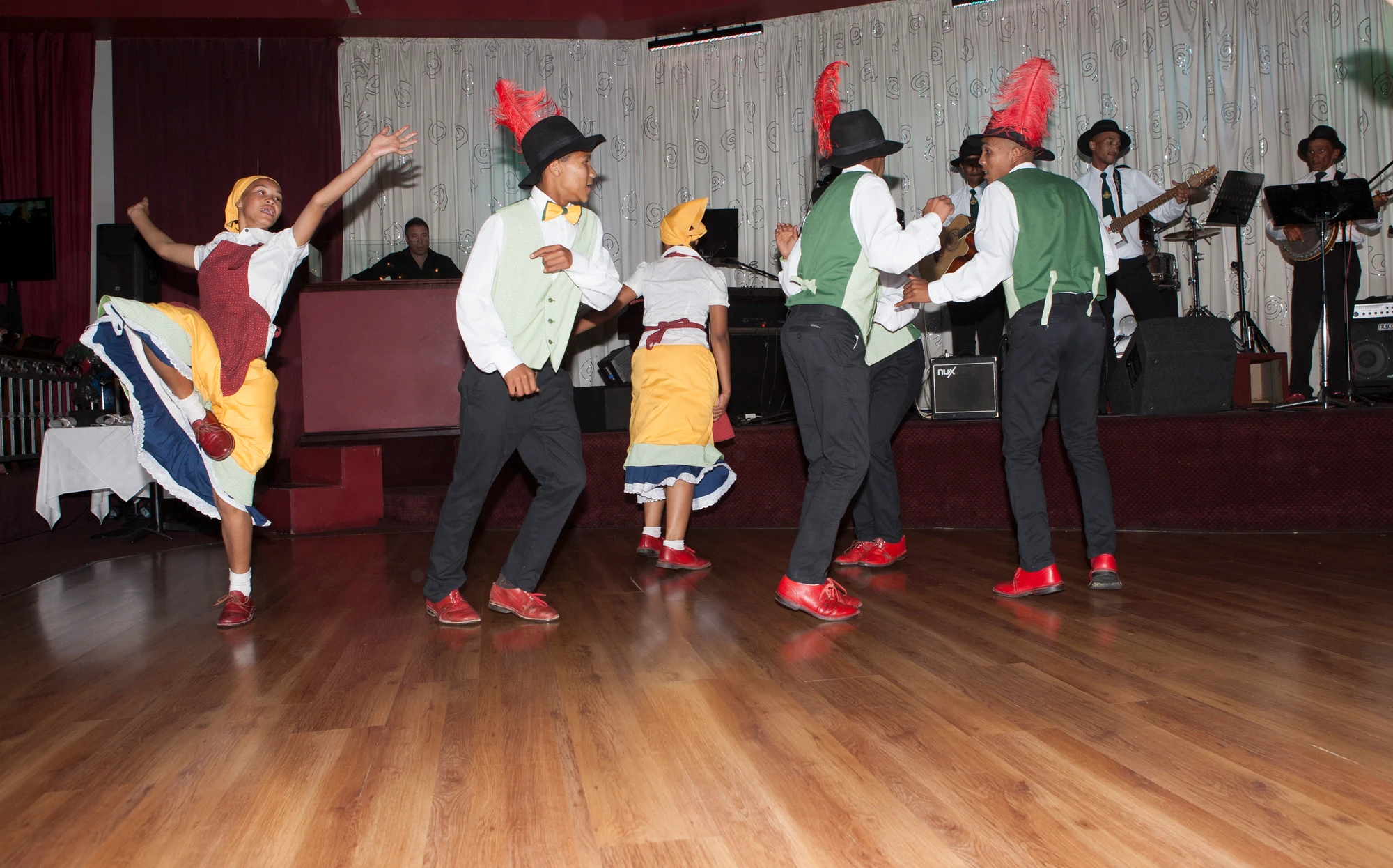 Die Nuwe Graskouetrappers entertained the guests