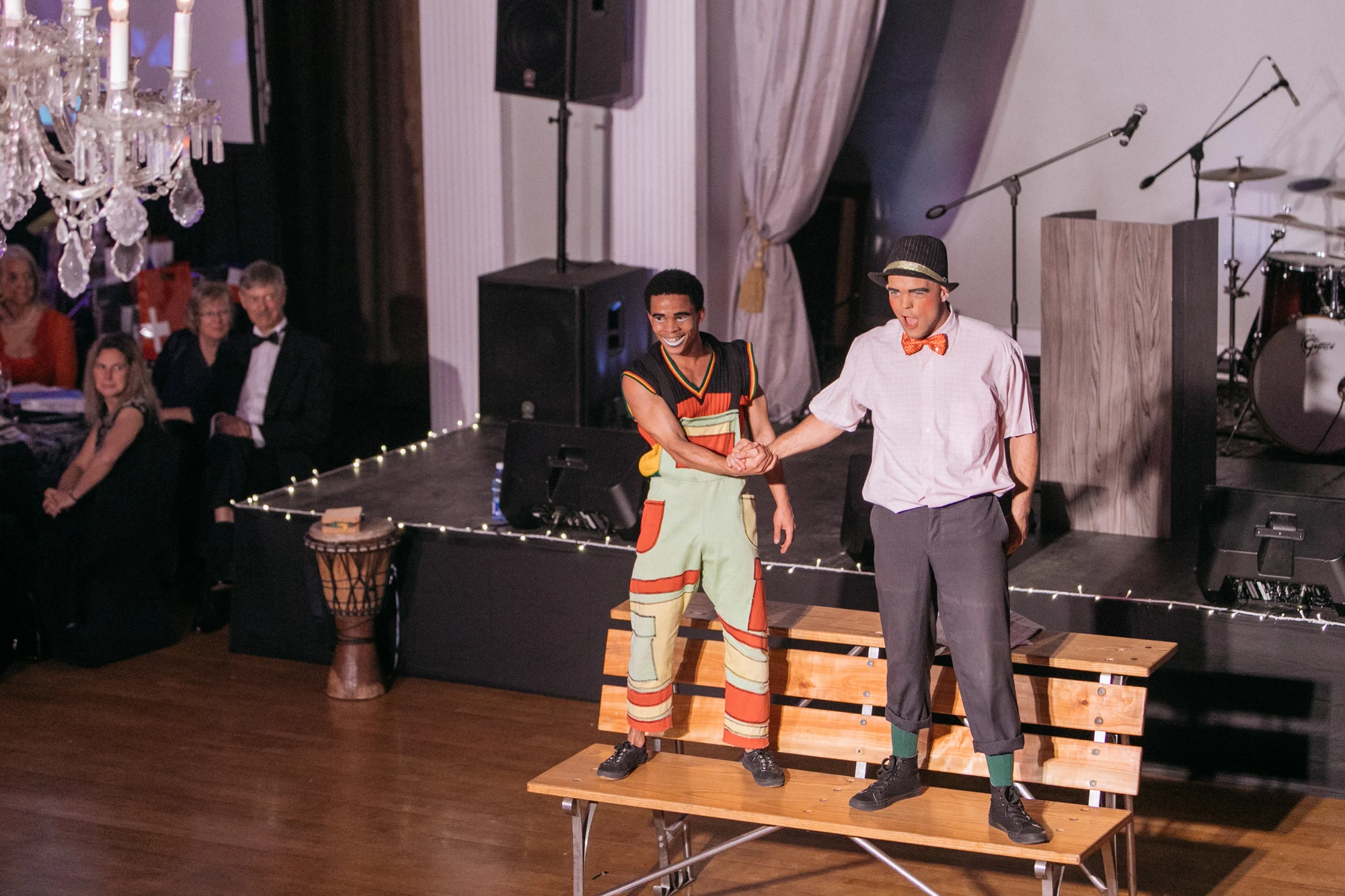 Members of the Zip Zap Circus