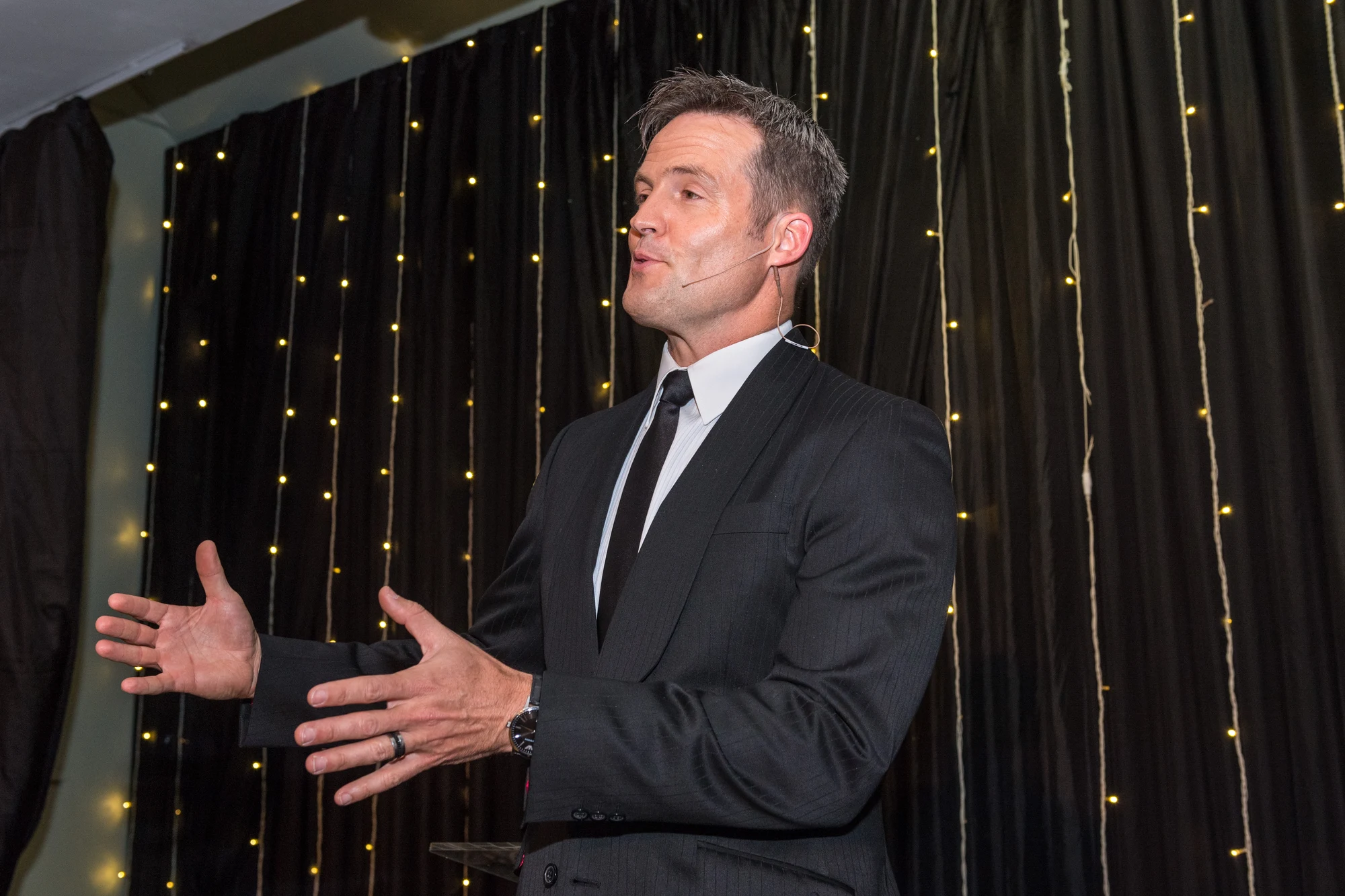 Dr Micael Moll was the MC for the evening.