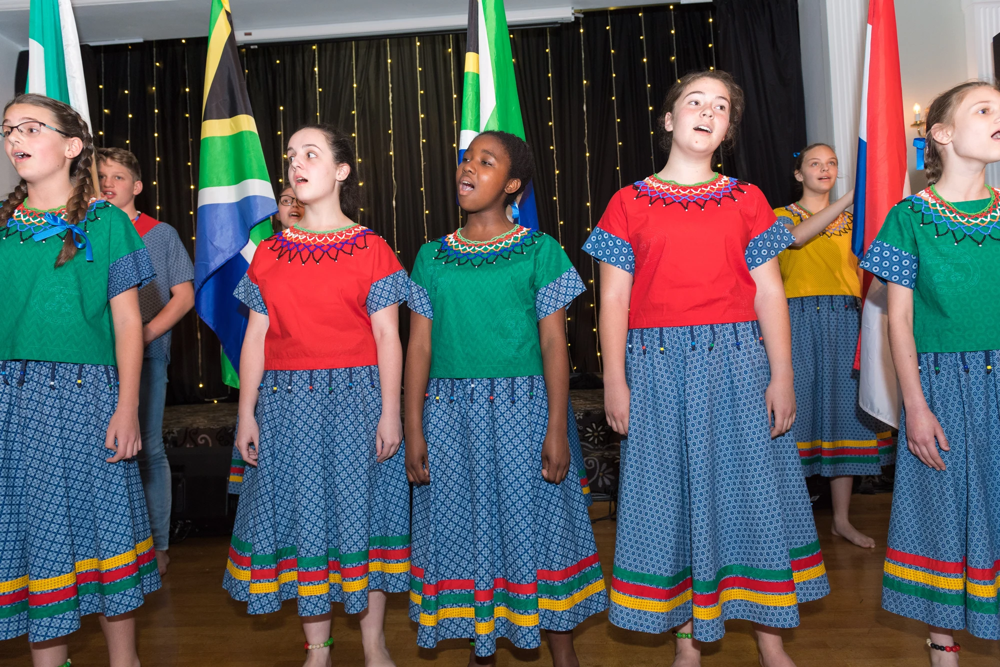 Tygerberg Children’s Choir enthralled the guests.
