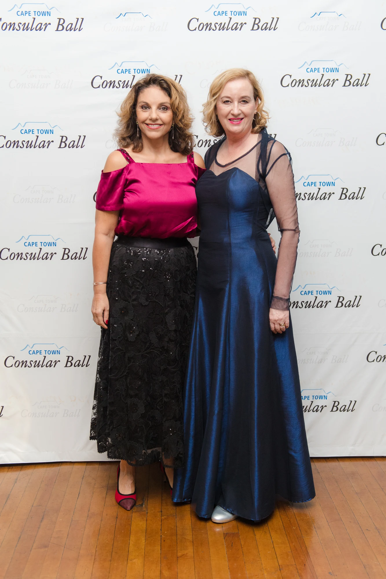 The organizers: Isabel Verwey and Johanna Strauss