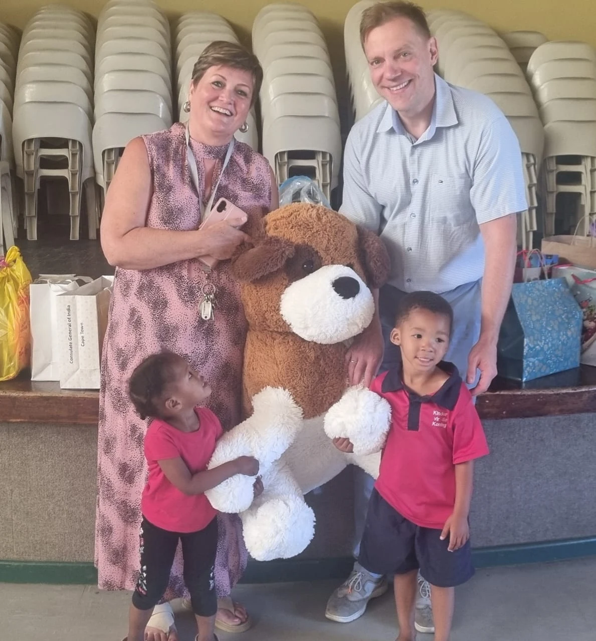 Kinders vir die Koning Page